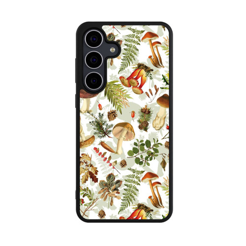 Samsung Galaxy S25 FE Base Case Pilzmuster Weiß