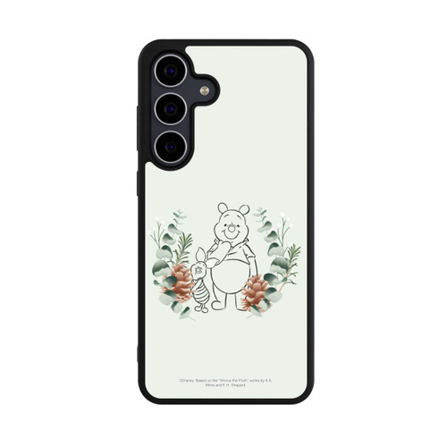 Samsung Galaxy S25 FE Base Case Grüne Liebe Puuh und Ferkel