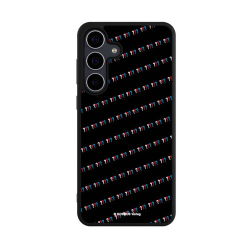 Samsung Galaxy S25 FE Base Case Drei Fragezeichen Muster Schräg