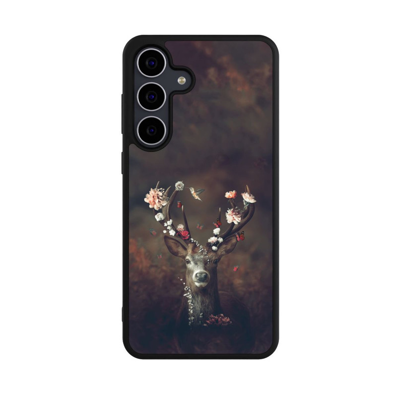 Galaxy S25 FE Base Case Fauna Flora Hirsch