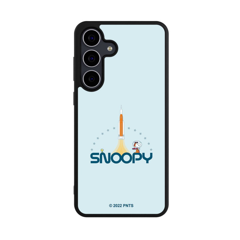 Galaxy S25 FE Base Case Snoopy Weltraum Traveller Rakete