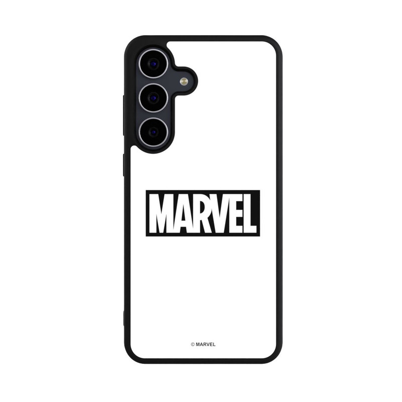 Galaxy S25 FE Base Case Marvel Logo White