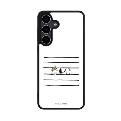 Samsung Galaxy S25 FE Base Case Snoopy Woodstock Streifen
