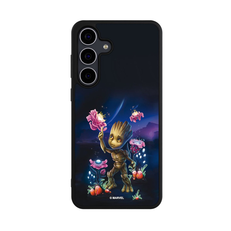 Galaxy S25 FE Base Case Baby Groot Blumen