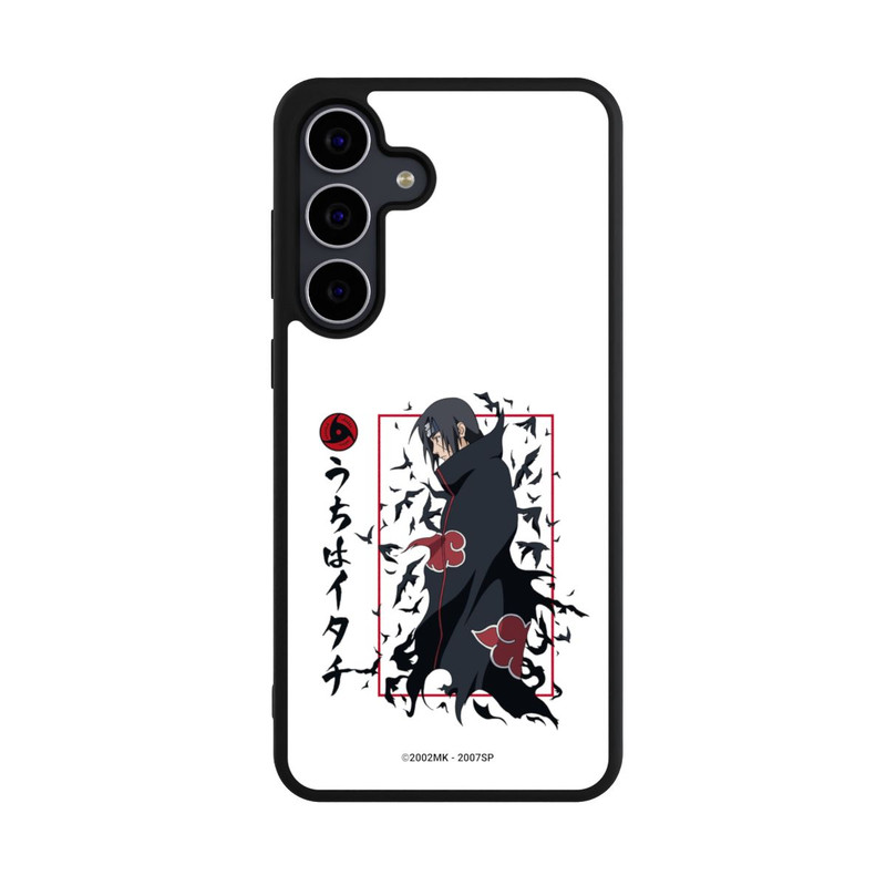 Galaxy S25 FE Base Case Itachi Krähen Weiß