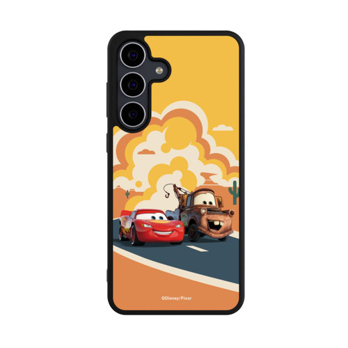 Samsung Galaxy S25 FE Base Case Disney Cars Lightning McQueen Und Hook on the Road