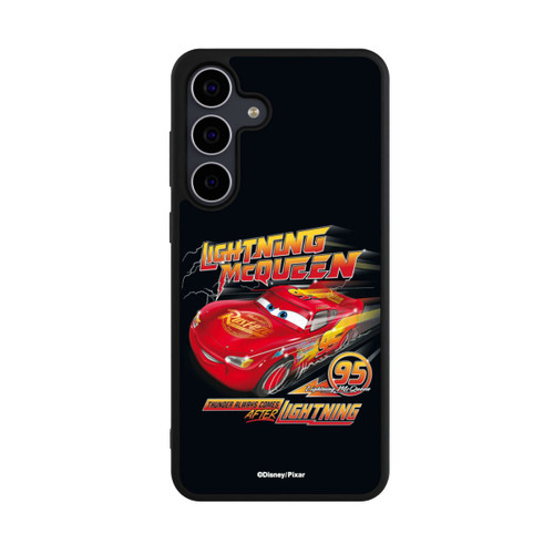 Samsung Galaxy S25 FE Base Case Cars Lightning McQueen Thunder Always Comes After Lightning