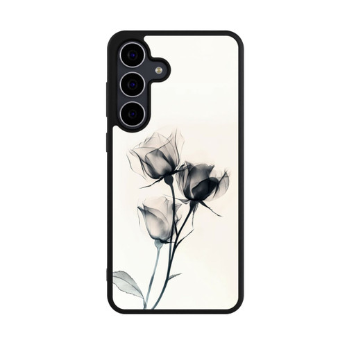 Samsung Galaxy S25 FE Base Case Schwarze Blume