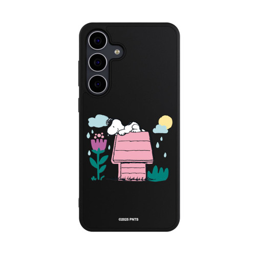 Samsung Galaxy S25 FE Base Case Snoopy Hundehütte Frühling transparent