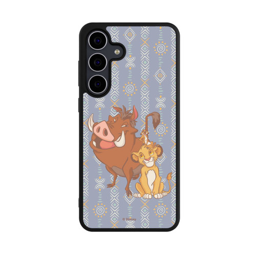 Samsung Galaxy S25 FE Base Case Simba Timon und Pumbaa