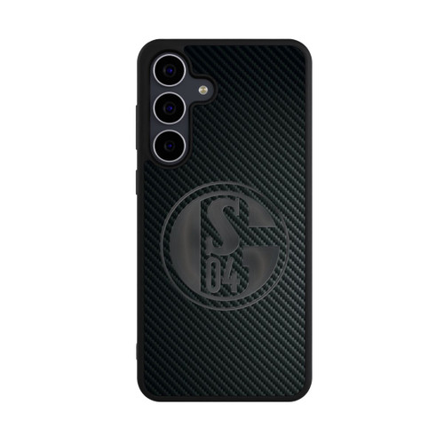 Samsung Galaxy S25 FE Base Case Schalke 04 Carbon Look