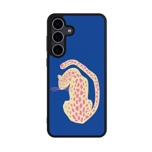 Samsung Galaxy S25 FE Base Case Blue Pink Cat
