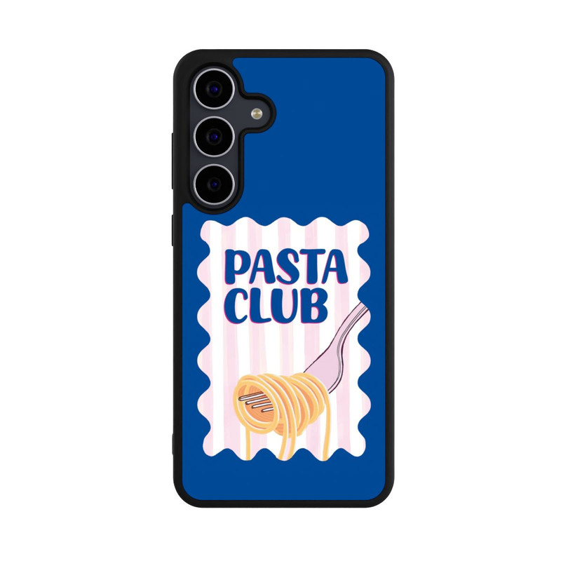Galaxy S25 FE Base Case Pasta Club in Blue and Pink