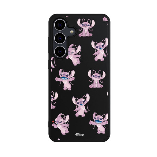 Samsung Galaxy S25 FE Base Case Angel Faces Pattern Transparent