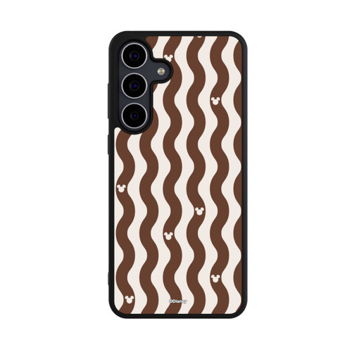 Samsung Galaxy S25 FE Base Case Micky Muster Braune Wellen