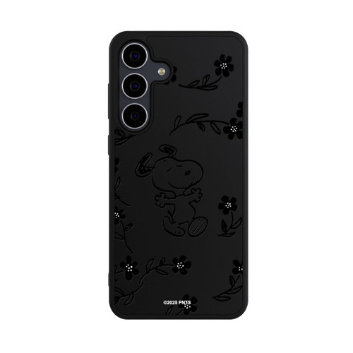Samsung Galaxy S25 FE Base Case Snoopy und Flowers Transparent