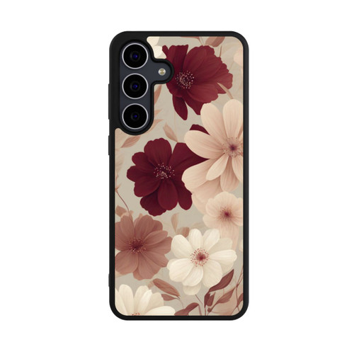 Samsung Galaxy S25 FE Base Case Romantische Pastellblumen mit KI