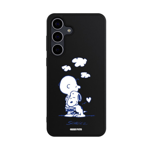 Samsung Galaxy S25 FE Base Case Peanuts Charlie Brown Snoopy Hug Transparent