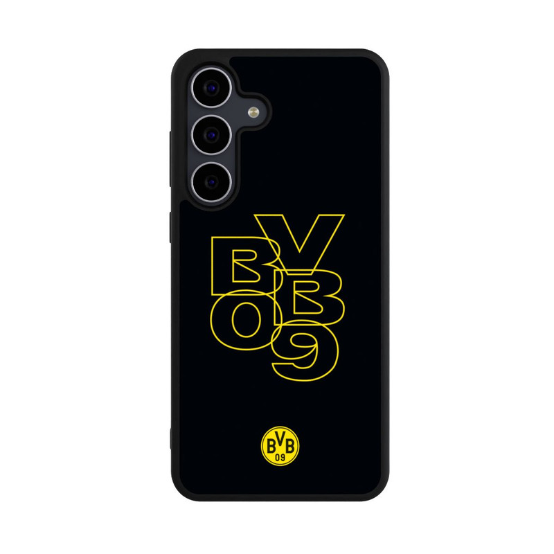 Galaxy S25 FE Base Case BVB09 Gelb Schwarz