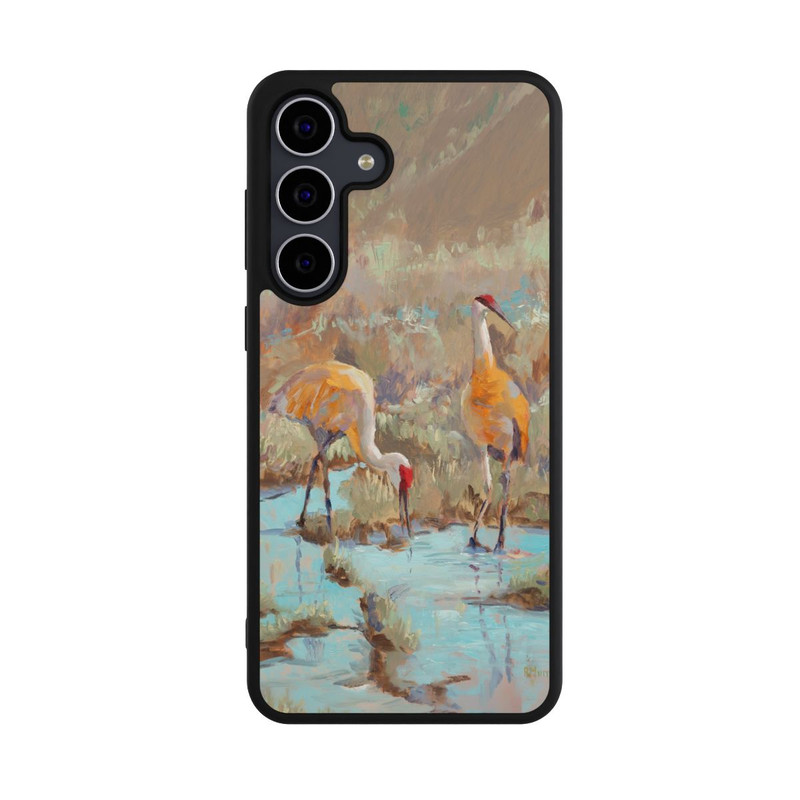 Galaxy S25 FE Base Case The Courtship by Roberta Murray
