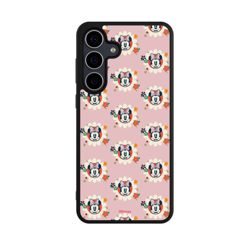 Samsung Galaxy S25 FE Base Case Minnie's Magic Flowers Retro Pattern