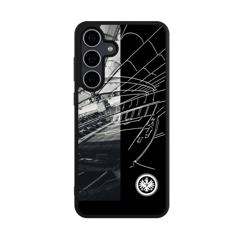 Galaxy S25 FE Base Case Eintracht Frankfurt Stadion Fotoskizze