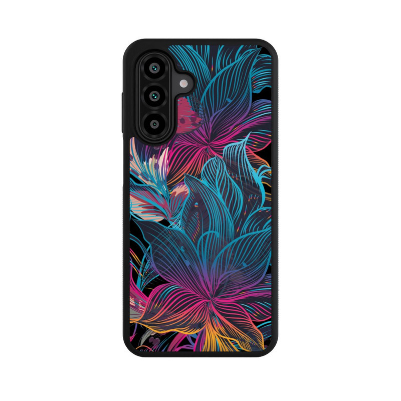 Galaxy A17 5G Base Case Neon Flower Power