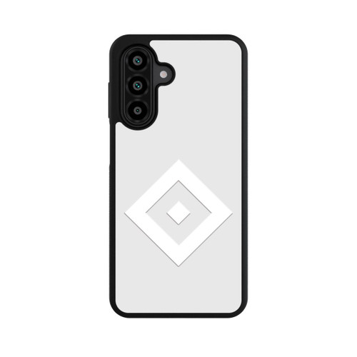 Samsung Galaxy A17 5G Base Case Rauten Logo auf HSV Grau