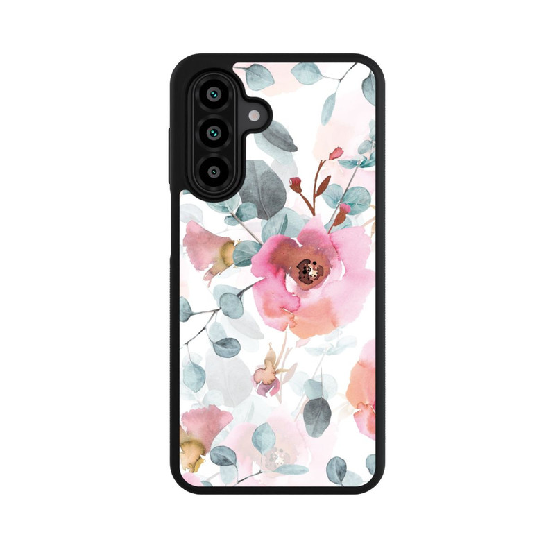Galaxy A17 5G Base Case Aquarell Blumentapete