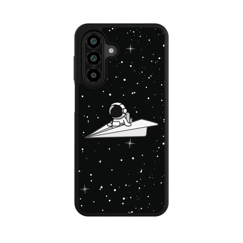 Galaxy A17 5G Base Case Astronaut Paper Plane Comic