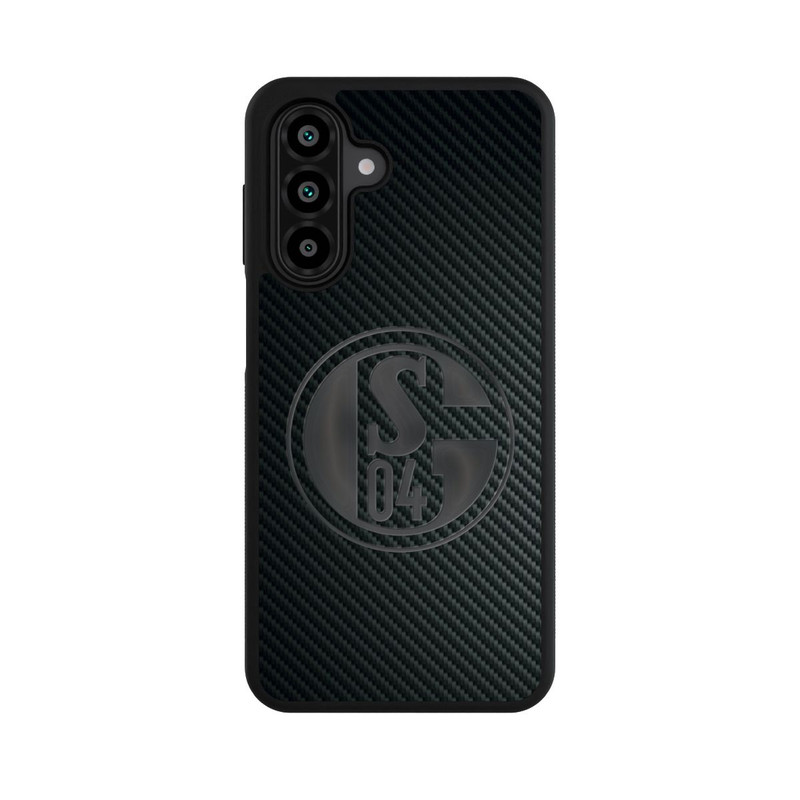 Galaxy A17 5G Base Case Schalke 04 Carbon Look