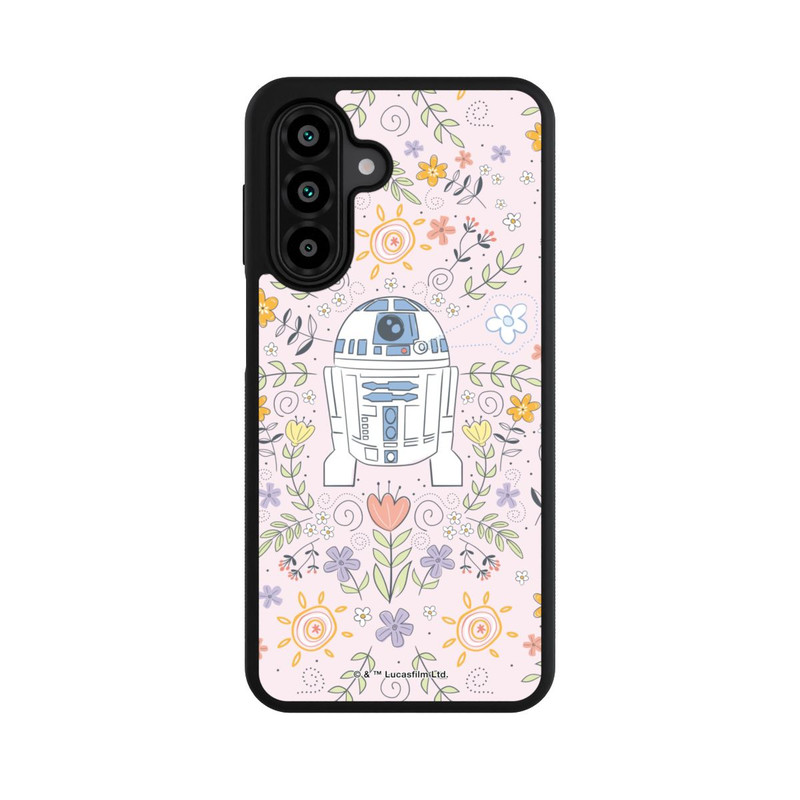 Galaxy A17 5G Base Case R2D2 Blumen Muster
