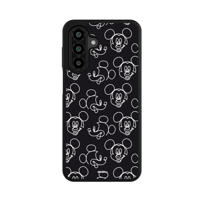 Galaxy A17 5G Base Case Disney Mickey Muster Schwarz