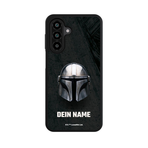 Samsung Galaxy A17 5G Base Case Star Wars Mandalorian Black Helmet Personalisierbar