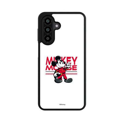 Samsung Galaxy A17 5G Base Case Micky Maus Rennfahrer Weiß