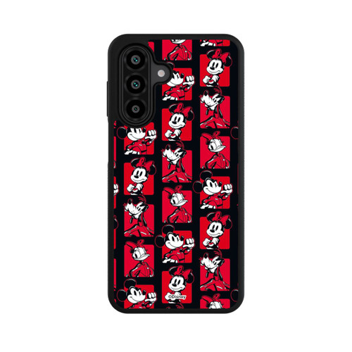 Samsung Galaxy A17 5G Base Case Micky Maus Racing Muster Rot