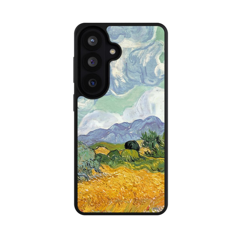 Galaxy S26 Base Case Weizenfeld mit Zypressen
