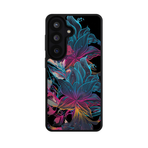 Samsung Galaxy S26 Base Case Neon Flower Power