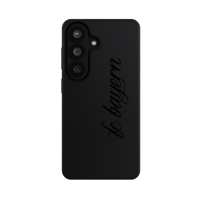 Galaxy S26 Base Case Schwarzes FCB Girlmotiv - ohne Hintergrund