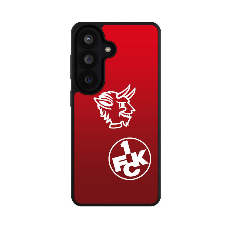 Galaxy S26 Base Case Teufelskopf FCK auf Rot