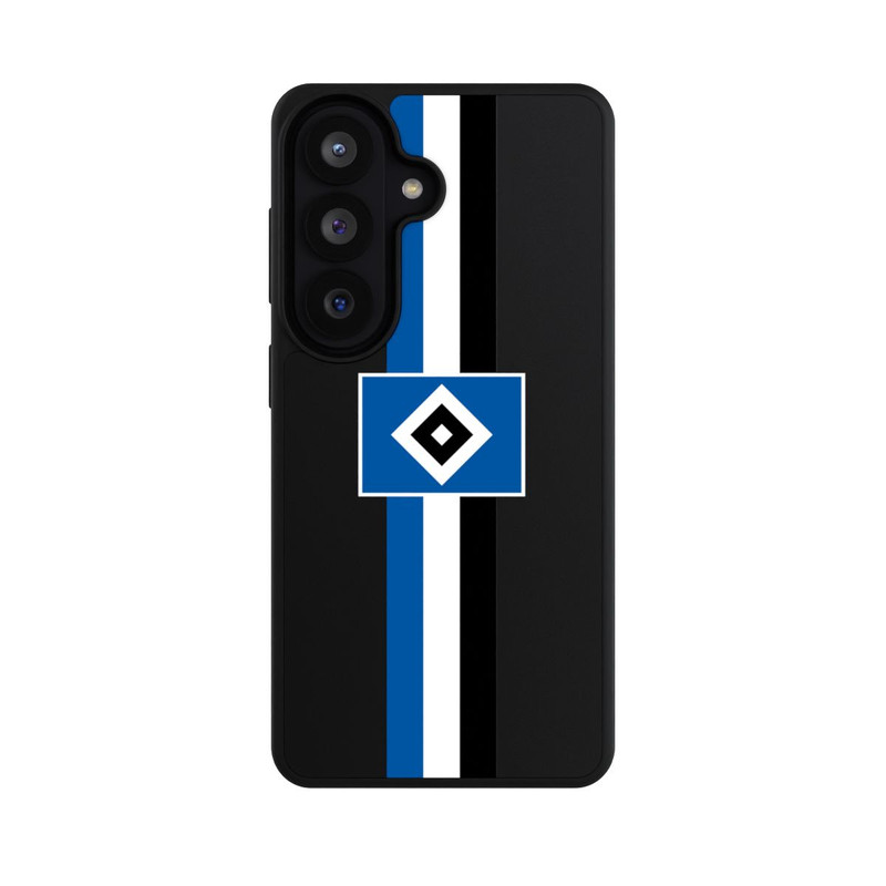 Galaxy S26 Base Case HSV Streifen - Blau-Weiß-Schwarz - ohne Hintergrund