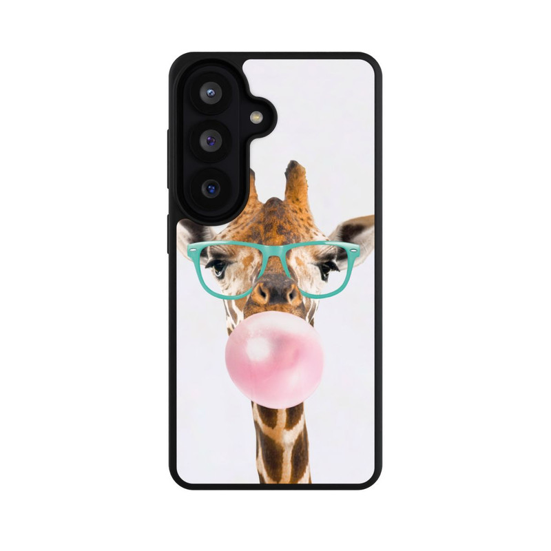 Galaxy S26 Base Case Giraffe mit Kaugummi