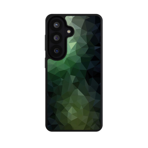 Samsung Galaxy S26 Base Case Polygonal Mosaic Green