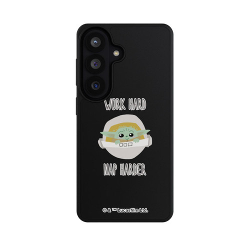 Samsung Galaxy S26 Base Case The Child Work Hard Nap Harder Transparent