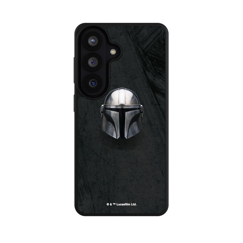 Galaxy S26 Base Case Schwarzer Mandalorianer Helm