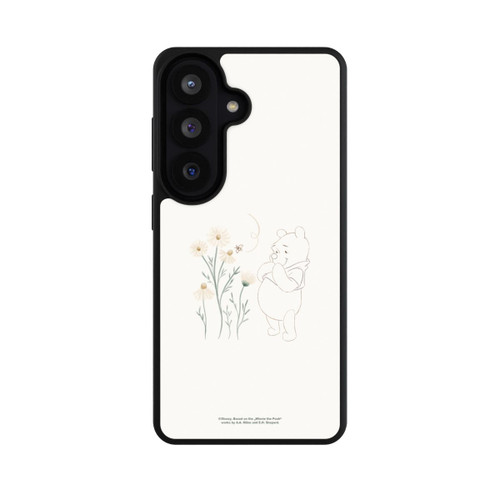 Samsung Galaxy S26 Base Case Winnie Puuh sieht sich Gänseblümchen an