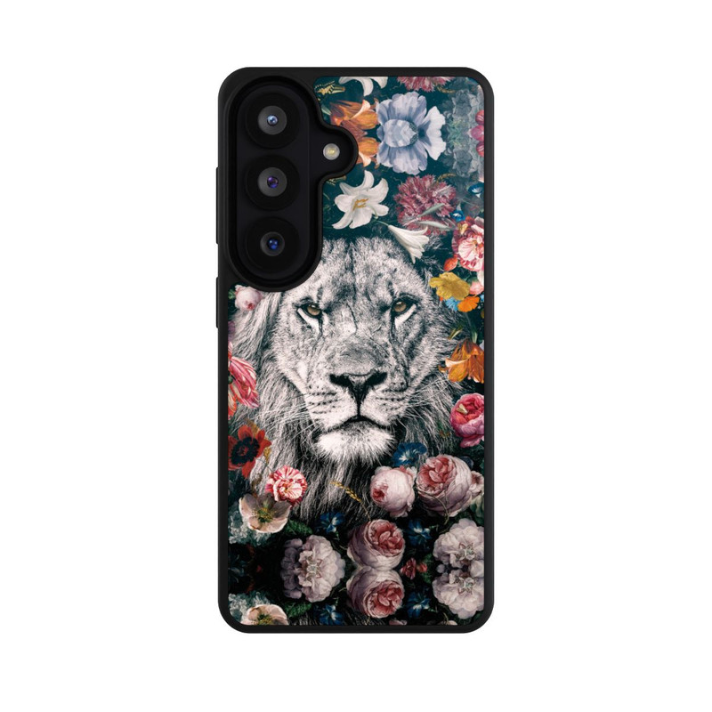 Galaxy S26 Base Case Lion Flowers