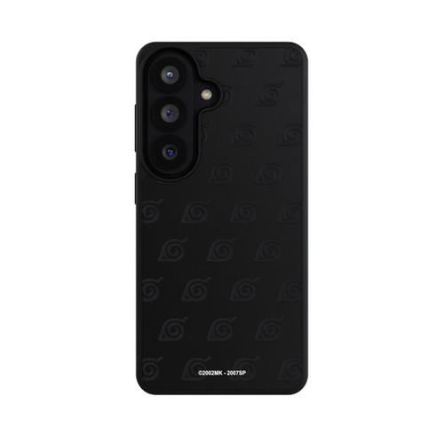 Samsung Galaxy S26 Base Case Schwarzes Konoha-Muster Transparent