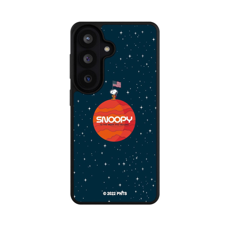 Galaxy S26 Base Case Snoopy Weltraumreisender Orange
