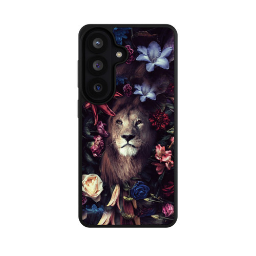 Samsung Galaxy S26 Base Case Löwe Blumenrahmen